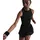 Nike Tennisrock Damen Falten Schwarz L