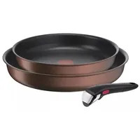 TEFAL INGENIO RESOURCE PFANNENSET 3-TEILIG, PFANNEN + ABNEHMBARER GRIFF, PFANNE