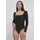 URBAN CLASSICS Rib Puffer Sleeve Body Schwarz XL