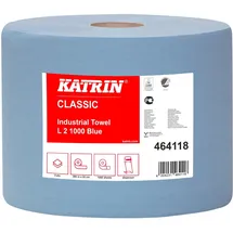 Katrin Putztuchrollen L2 1000 Blue 2-lagig blau,