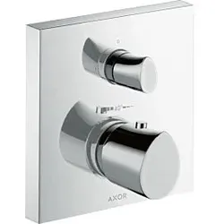 Axor Starck Organic Brause Thermostat 12716000 Unterputz Thermostat, Ab und Umstellventil, chrom