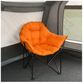 Hti-Living Klappbarer Komfortsessel mit weichem Velvet Bezug