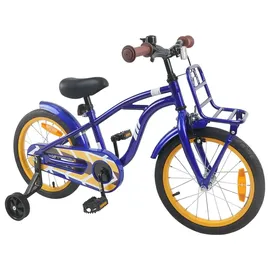 vidaXL Kinderfahrrad 16 Zoll blau
