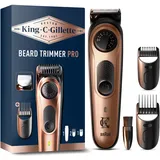 Gillette King C. Gillette Barttrimmer Pro Schwarz