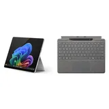 Microsoft Surface Pro 11 16 GB RAM 512 GB Snapdragon X Elite Platin + Keyboard 