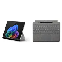 Microsoft Surface Pro 11 16 GB RAM 512 GB Snapdragon X Elite Platin + Keyboard 