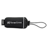 Tractive Tracker-Tasche. Befestige deinen GPS Tracker für Hunde sicher am Halsband (inkl. Klettbänder), Schwarz