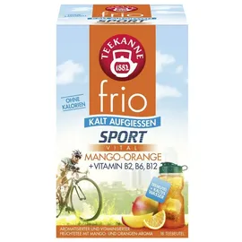 Teekanne Früchtetee Mango-Orange Teebeutel 18 St. 2,5 g