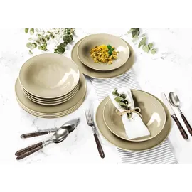 SELTMANN WEIDEN Beat Tafelservice 12-tlg. sandbeige