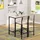 Homcom Bartisch Set 89 x 45 x 87 cm Natur