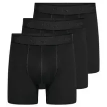 Only & Sons ONSFITZ SOLID BLACK TRUNK schwarz S 3er Pack