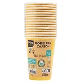 ProNappe Kaffeetasse 0,2 l Gelb 15 St.