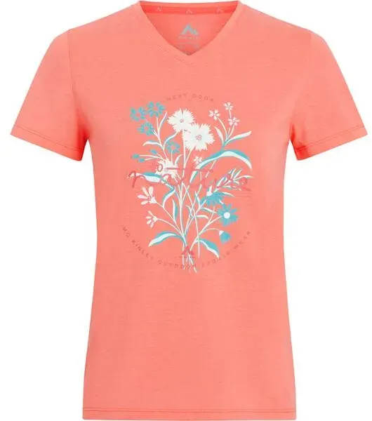 McKINLEY Damen Shirt Da.-T-Shirt Nata II W, RED LIGHT, 40