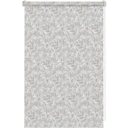 Gardinia EASYFIX Rollo Dekor Natural Camouflage, Klemmträger verstellbar, mit Seitenzugetriebe