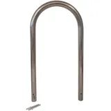 Baumarktplus Fahrradständer Fahrradanlehnbügel 115 x 58 cm Ø 60 mm grau