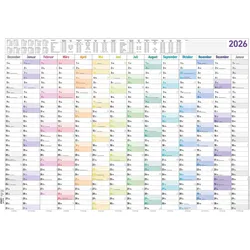 Jahresplaner XL 14 Monate - Kalender 2026