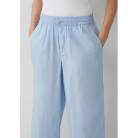 s.Oliver Leichte Culotte aus Baumwollmix Relaxed Fit Blau 40