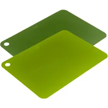 Kuhn Rikon Schneidebretter Set 2 Stk. Grün, 37L x 5B cm