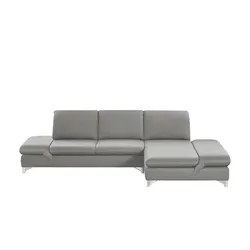 W.SCHILLIG Ecksofa ¦ grau ¦ Maße (cm): B: 314 H: 84 T: 198