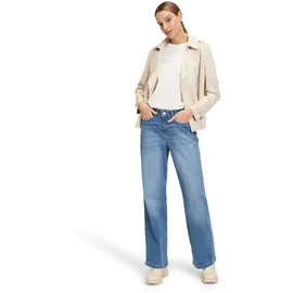 Cartoon Stretch-Jeans mit Eingrifftaschen 42