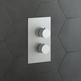 Mariner Duschthermostat Unterputz für 2 Verbraucher weiß