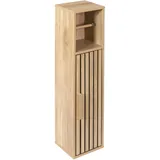 THE HOME DECO FACTORY Home Deco Factory, HD0271, Klaus Toilettenpapierhalter, Natural Crush Collection, Möbel, Badezimmermöbel, 20 x 78 x 19 cm,