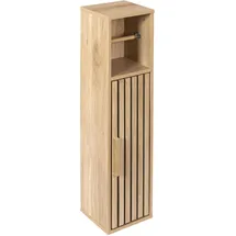 THE HOME DECO FACTORY Home Deco Factory, HD0271, Klaus Toilettenpapierhalter, Natural Crush Collection, Möbel, Badezimmermöbel, 20 x 78 x 19 cm,