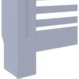 vidaXL MDF Heizkörperverkleidung Grau 78 cm