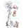 KOMAR Wandbild Winnie Pooh Hang on Bunt 40x50 cm 1 St.