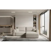 Fun Möbel Ecksofa Sofa FLAVIO mit Schlaffunktion Stoff Abriamo