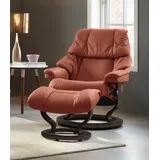 Stressless Stressless® Relaxsessel »Reno«, mit Classic Base, Größe S, M & L, Gestell Wenge, rot