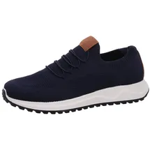 IMAC Sneaker in Dunkelblau/Braun | Gr.: 45