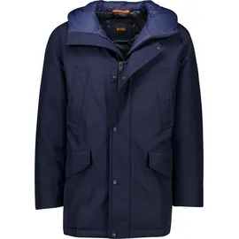 Boss Relaxed Fit Parka mit Kapuze Modell 'OSIASS1', Marine, 52