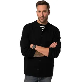 Jp1880 Strickjacke Schwarz 7XL