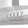 Ciarra Wandhaube 90 cm Silber