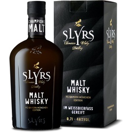 Slyrs Malt Whisky FC Bayern München Edition 40% Vol. 0,7 L