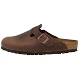 Birkenstock Boston Nubukleder geölt habana 44