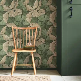 William Morris At Home Acanthus Vliestapete 10 m x 0,66 m 1 St Grün 34193