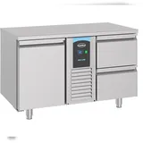CombiSteel Kühltisch Kühltheke -2/+8°C 1Tür & 2 Schubladen 1/1GN 1300x700x850mm