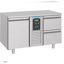 CombiSteel Kühltisch Kühltheke -2/+8°C 1Tür & 2 Schubladen 1/1GN 1300x700x850mm