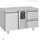 CombiSteel Kühltisch Kühltheke -2/+8°C 1Tür & 2 Schubladen 1/1GN 1300x700x850mm