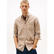 Tommy Hilfiger Langarmhemd Braun XXXL