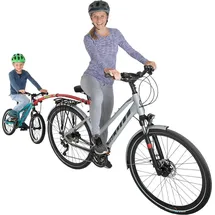Trail-Gator Tandemstange für Kinderräder, rot