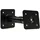K&M 24185 Boxenhalter Belastung bis 10 kg schwarz