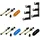 Walimex 3-fach Hintergrund Wandmontageset, 3er Set