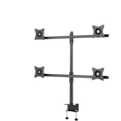 edbak Desktop-Halterung für vier 19-27" Bildschirme