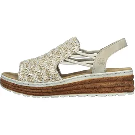 Rieker 62741-60 Beige/Silber 41