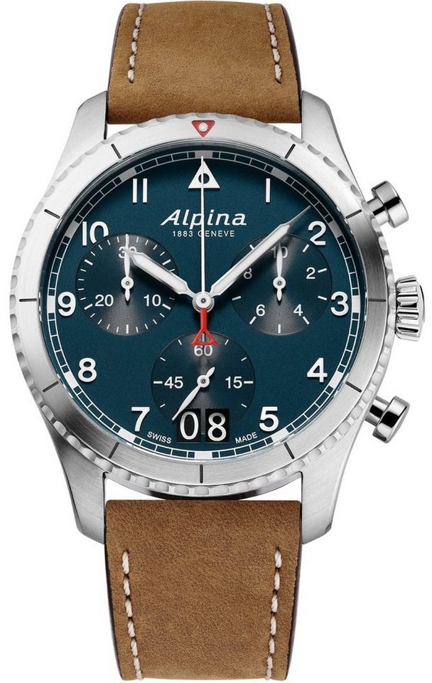 Alpina Chronograph Alpina AL-372NW4S26 Startimer Pilot Chronograph He