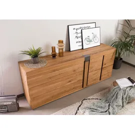 MASSIVMOEBEL24.DE Sideboard 200 x 75 x 45 cm Beige
