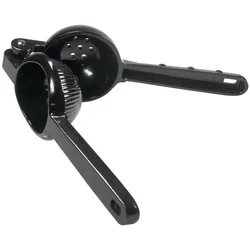 Limettenpresse, schwarz - Aluminium